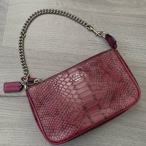 Rare Coach nolita 19 snake print